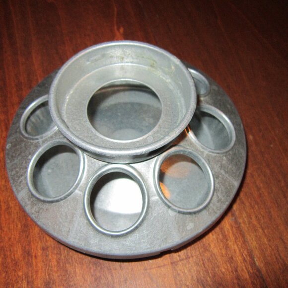 Galvanized Chick Feeder Rustic Decor Farmhouse for Mason Jars - Picture 2 of 5